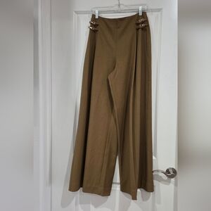Significant Other Wide Pants with Gold Accents